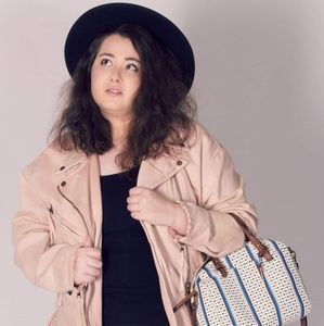 Free People Oversized Moto Jacket 🖤💗